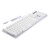 OSALADI Wired Keyboard Mechanical Gaming Keyboard Backlit Keyboard Gaming Keyboard and Gaming Keyboards Wired Mechanical Keyboard Computer USB Keyboard Shine White Mouse and Keyboard