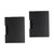 STOBOK 2pcs Folder Folder File Holder Writing Board Office Supplies Folders Office Folders Folding Clipboard Plastic Punchless Binder Multi-Function File Folder Practical File Folder Flat