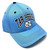 Captain UNC North Carolina Tar Heels Text Logo Blue Curved Bill Adjustable Hat