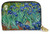 Monarque RFID Secure Armored Zipper Wallet (Van Gogh Irises)