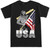 FTD Apparel Men's Hacksaw T Shirt - XXL Black