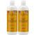 Shea Moisture Raw Shea Butter Conditioner, Deep Moisturizer with Sea Kelp & Argan Oil, Sulfate Free & Silicone Free, Curly Hair Products, Family Size (2 Pack - 16 Fl Oz)