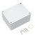 Awclub Waterproof Dustproof IP65 ABS Plastic Junction Box Outdoor Universal Electric Project Enclosure Gray 4.52"x3.54"x2.16"(115mmx90mmx55mm)
