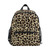 Leopard Cheetah Kids School Backpack Toddler Preschool Shoulder Bookbag Kindergarten Elementary School Bag for Small Boys Girls