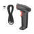 Portable 1D Barcode Scanner 2.4G Wireless QR Code Reader for Logistics Express Delivery High Strength Shell for Store Supermarket Warehouse
