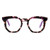 Zeelool Retro Geometric Eyeglasses Acetate Non-prescription Clear Lens eyewear Frame for Women Men ZWA043668-03 Purple