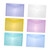 VILLCASE 30Pcs Transparent File Bag Project Envelope Folder Clear File Organizer Document Organizer Poly Envelope Folder Plastic Document Bag Clear Document Folders a5 Pocket pp Button