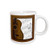 3dRose 149974_1 Guitar Music Concept Mug, 11 oz, Ceramic