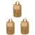CLISPEED 3pcs Travel Pouch Survival Bag Supplies Bag Medicine Organizer Bag Medkit First Responder Bag Empty First Aid Kit Bag Empty Emergency Bag Medical Bag First-aid Bag Storage Bag