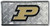 (6x12) Purdue University Boilermakers Diamond Cut NCAA Tin License Plate