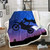 Dirt Bike Fleece Throw Blanket Motocross Rider Sherpa Blanket Motorcycle Extreme Sport Game Plush Blanket for Couch Bed Sofa Motorbike Fuzzy Blanket Galaxy Flannel Blanket Decor Baby 30x40 Inch