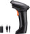 Tera Barcode Scanner 1D Laser Wireless Handheld Linear Cordless Bar Code Reader Versatile 2 in 1 2.4GHz Wireless & USB 2.0 Wired Scanners for Supermarket Store HW0004
