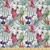 Ambesonne Floral Fabric by The Yard, Watercolored Tropical Exotic Foliage Vibrant Color Palette Hawaiian Summer Season, Microfiber Fabric for Arts and Crafts Textiles & Decor, 2 Yards, Multicolor