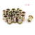 50Pcs Zinc Plated Carbon Steel Rivet Nut Rivnut Insert Nutsert 1/4-20