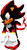 Sonic The Hedgehog Doll Plush Backpack - Shadow Backpack Black (24 Inch)