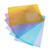 TEHAUX 30Pcs Transparent File Bag Snap Button Pocket Homework folders Plastic envelopes with snap Closure Pocket folders for School Document Folder Money a4 Storage Bag pp White Buckle
