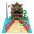 Sankei MP07-11 Studio Ghibli Mini Spirited Away Aburaya to Chihiro Non-Scale Paper Craft