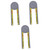 Hemobllo 3pcs Angle Protractor Digital Angle Ruler Angle Miter Plastic Protractor Angle Finder Tool Angle Measuring Ruler Protractor for Woodworking Ruler for Woodworking Locator Carpenter