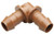 Rain Bird BE50/4PK Drip Irrigation 1/2" Barbed Elbow Fitting, 4-Pack x 2