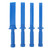 Composite Scraper Set, 4PCs Plastic Chisel Scraper Set Non Marring Universal Scraper Remover Tool Kit for Removing Adhesive Sticker Decoration