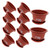 MERRYHAPY 10pcs Flowerpot Green Plants Pot Cactus Flower Pot Plant Pot with Saucer Garden Plant Pot Succulent Planter Pot Patio Planters Pots for Plants Pots Garden Plastic Indoor Container MERRYHAPY 10pcs Flowerpot Green Plants Pot Cactus Flower Pot Plant Pot with Saucer Garden Plant Pot Succulent Planter Pot Patio Planters Pots for Plants Pots Garden Plastic Indoor Container