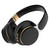 PUSOKEI Wireless On Ear Headphones, Noise Cancelling Stereo Deep Bass Foldable Wireless Headsets Earbuds, Retractable Stereo Headset, Over Ear Bluetooth Headphones for Cell Phone,PC