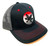 National Cap Ohio State Buckeyes Gradient Fade Logo Flat Bill Mesh Trucker Snapback Hat
