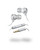 Plantronics Backbeat 216 Stereo Headphones with Mic - White