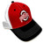 National Cap Eliminator Ohio State OSU Buckeyes Logo Curved Bill Mesh Trucker Snapback Hat