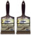 Linzer 3121 0400 Stain Waterproofing Brush, 4 in. Pack of 2