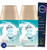 YOLOMOLO Automatic Spray Refills, Glade, Air Freshener, Sky & Sea Salt, 6.2 Oz Each, Pack of 2 and Bookmark Gift