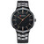 CURREN Quartz Watches for Men's Original Brand Unique Style Waterproof Boys Steel Wrist Watch 8321 (Black)