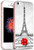 Case for Phone SE Eiffel Tower/IWONE Designer Rubber Durable Protective Skin Transparent Cover Shockproof Compatible with iPhone 5S/5/SE + Get Lost in Paris Creative Romantic Eiffel Tower Design