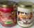 Smoke Odor Exterminator 13oz Jar Candle, Cinnamon Apple 2 Pack. Includes Cinnamon Apple & Vanilla Glitz.