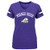 NCAA by Outerstuff NCAA Tcu Horned Frogs Youth Girls "First Line" Short Sleeve V-Neck Tee, Purple, Youth X-Large(16)