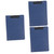 Ciieeo 3pcs Clipboard Clip Writing Clipboard Foldable Clipboard Nursing Student Essentials Small Clipboards Restaurant Clipboard Low Profile Clip Board File Folder Portable Metal A4