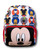 KBNL Disney Mickey Mouse Big Face All Over Backpack, 16 Inch