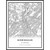 Squareious Birmingham map Poster Print | Modern Black and White Wall Art | Scandinavian Home Decor | Alabama City Prints Artwork | Fine Art Posters 11x14