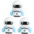 Ciieeo 3pcs Pencil Sharpener Cartoon Sharpener Automatic Robot Child