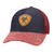 ARIAT Ladies Heather and Cork Patch Denim/Red Adjustable Snapback Hat