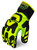 Ironclad Impact Gloves, 3XL, Slip On Closure, PR, XXX-Large