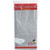 Plastic Party Tablecloths - Disposable, Rectangular Tablecovers - 4 Pack - Silver - By Party Dimensions