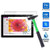 Infiland Premium HD Clear Tempered Glass Screen Protector Compatible with Microsoft Surface Pro 6/ Surface Pro 2017/ Surface Pro 4 12.3-Inch Tablet