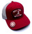 Alabama University Mesh Trucker Crimson Hat Classic Adjustable Team Logo Snapback Cap (Crimson)