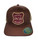 Pacific Northwest Trucker Hat with PNW Woven Patch (Brown/Tan)