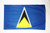 AZ FLAG Saint Lucia Flag 2' x 3' - Saint Lucian Flags 60 x 90 cm - Banner 2x3 ft