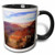 3dRose mug_57600_4"Grand Canyon Arizona" Two Tone Black Mug, 11 oz, Multicolor