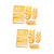 Angoily 12 Pcs Building Formwork Ruler Design Formwork Ruler Indoor Formwork Ruler Comics Tool Ruler