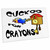 3dRose Funny Cuckoo for Crayons Bird Design - Desk Pad Place Mats (dpd-201154-1)