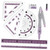 EXCEART 4 Sets Ruler Set Multi-Functional Ruler Kit Supply Bundle Protractor and Compass Drawing Stationery Compass for Geometry Office Multifunction Wrought Iron Drawing Compasses